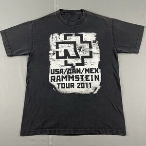 Rammstein North America Stadium Tour 2011 Concert Rock Metal Men's Size Large
